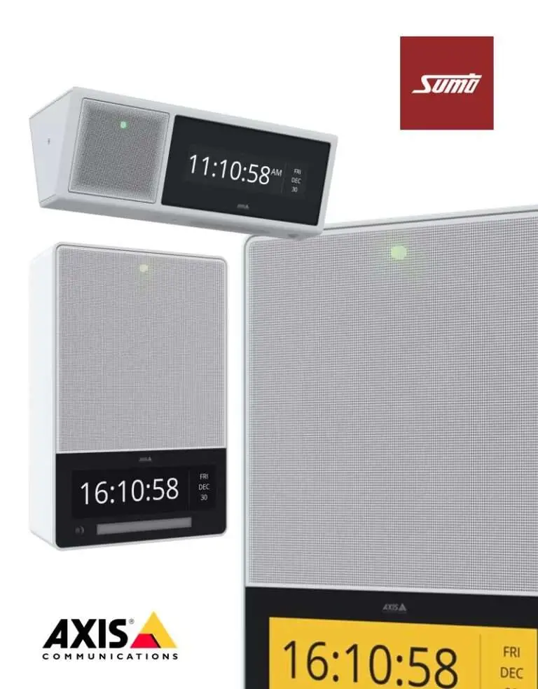 AXIS C1710 i AXIS C1720: Nowe Inteligentne Głośniki Sieciowe