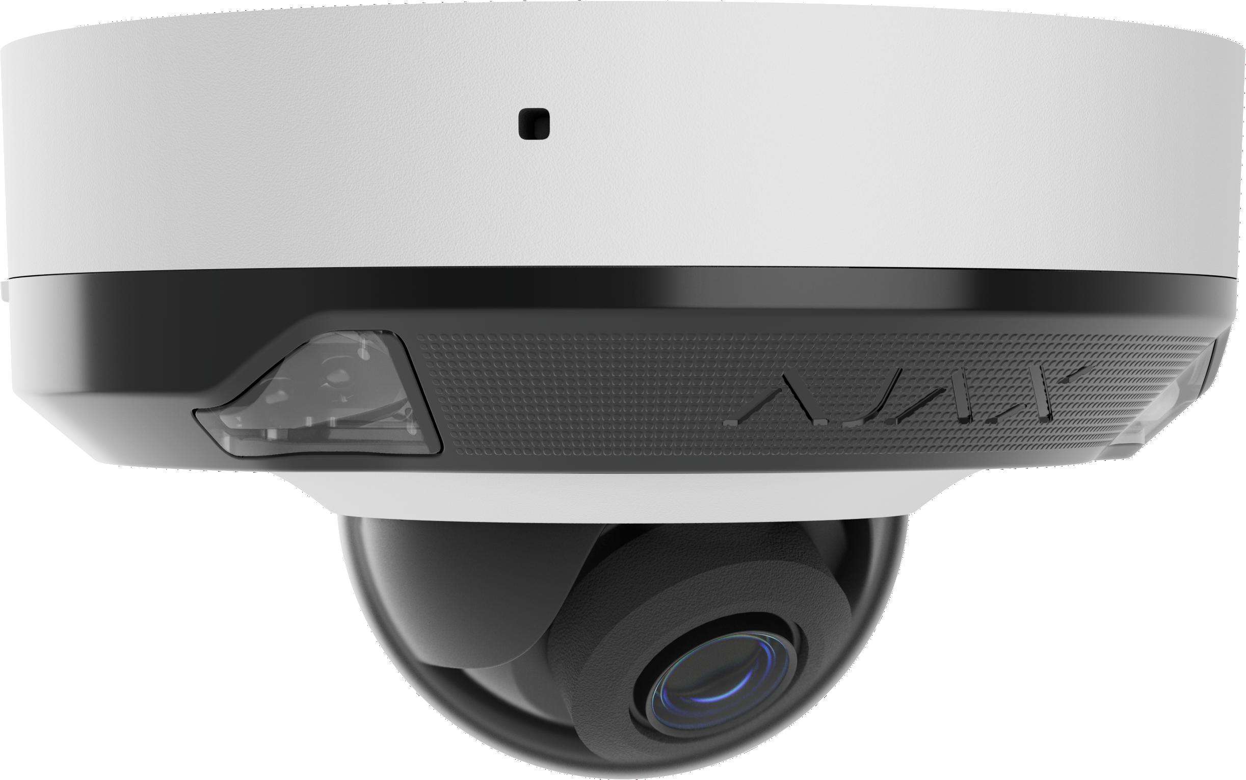 Ajax Kamera HL – kopułka (szklana) DomeCam Mini (5 Mp/4 mm) (8EU) – biały