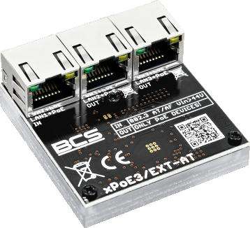 Switch POE BCS POWER BCS-xPoE3/EXT-AT - SUMA SOLUTIONS