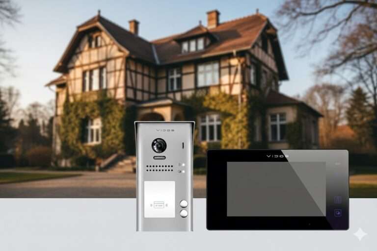 Twierdza ze starą duszą: Jak wprowadzić wideodomofon do gotowego domu bez kucia ścian?