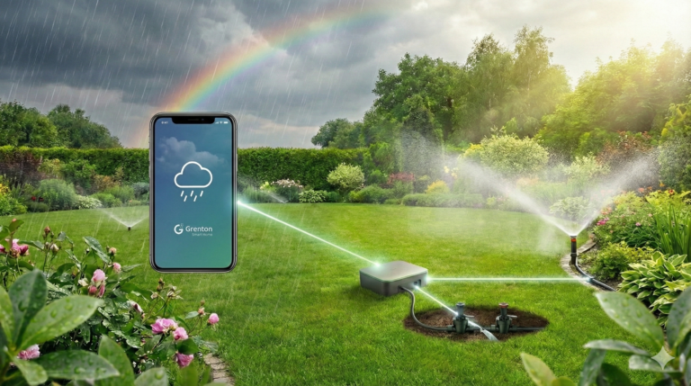 Zadbany ogród bez Twojej pomocy – Inteligentne nawadnianie Grenton Smart Home