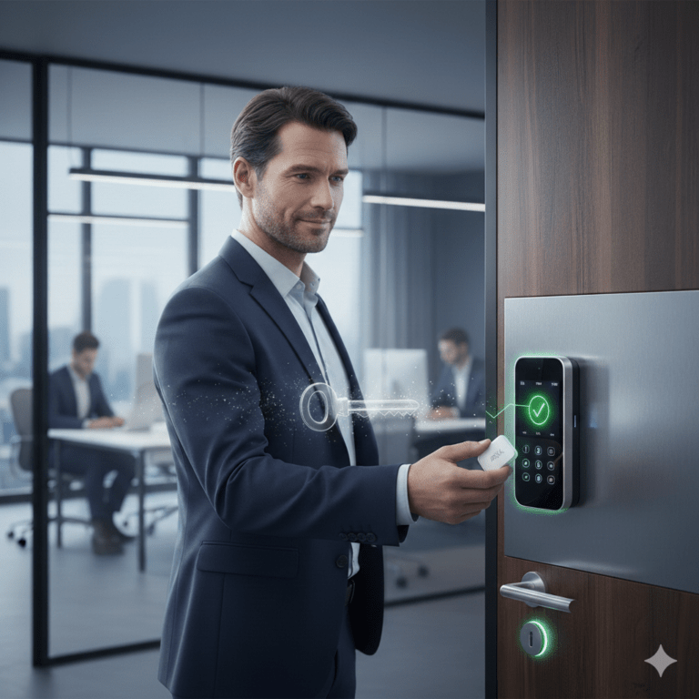 Zgubione klucze to już nie Twój problem – Jak inteligentna kontrola dostępu zmienia życie w biurze i domu