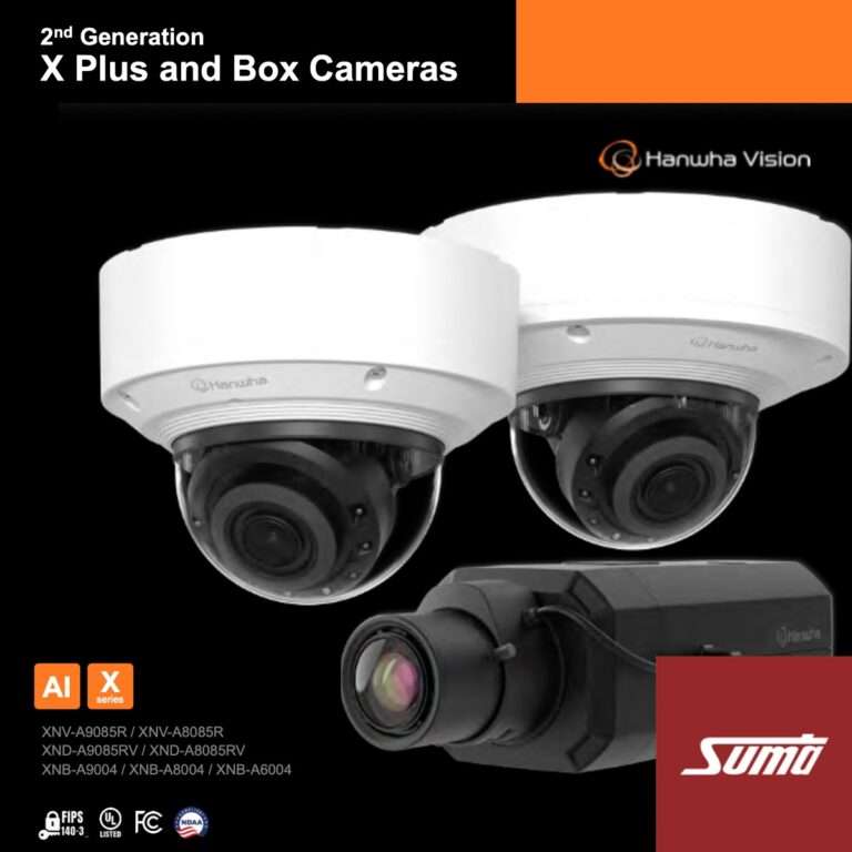 Druga Generacja Kamer Serii X Plus oraz Box Hanwha Vision