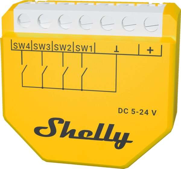 Shelly Qubino Wave i4 DC - SUMA SOLUTIONS