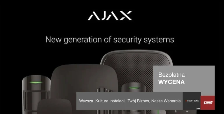 Darmowa wycena systemu alarmowego Ajax