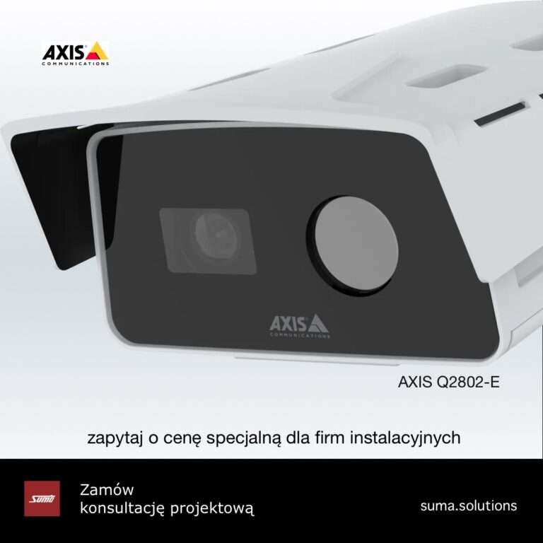 Dwuspektralna kamera AXIS Q2802-E