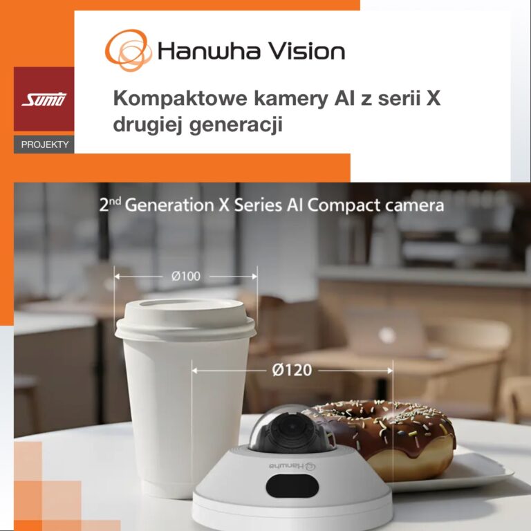 Poznaj nową 2. generację kamer z serii X od Hanwha Vision
