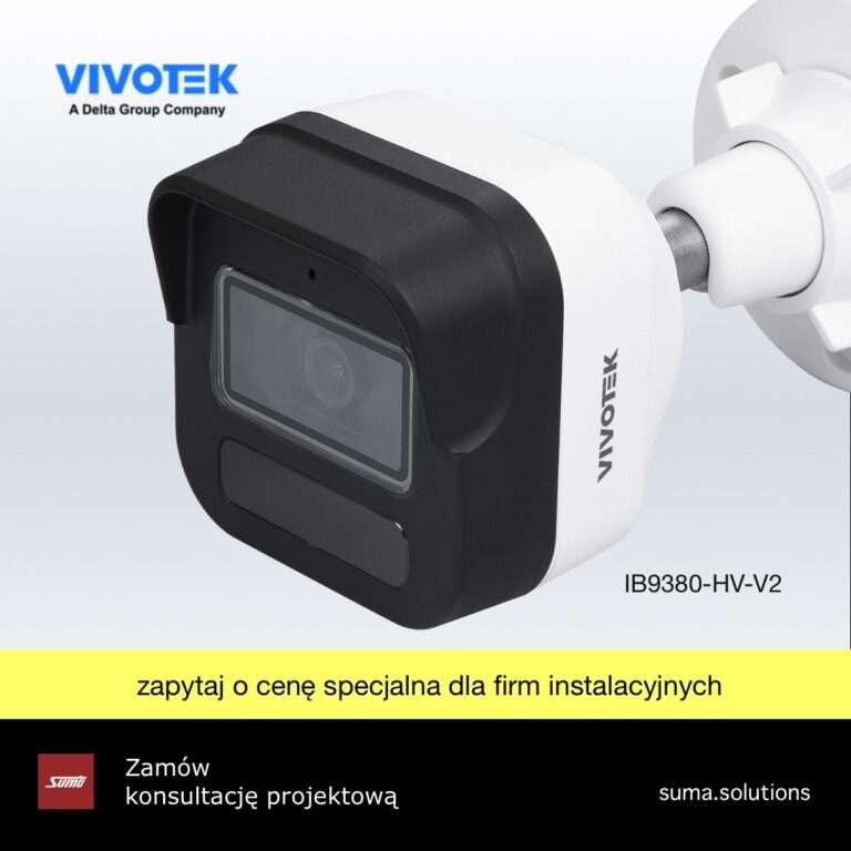Okazja na kamerę VIVOTEK IB9380-HV-V2 w Suma!