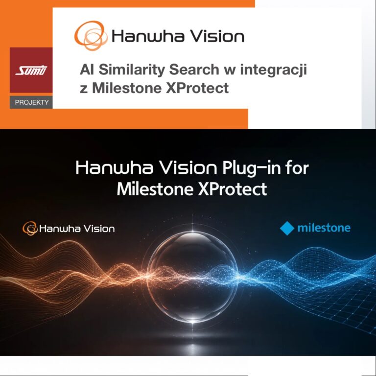 Hanwha Vision wprowadza AI Similarity Search do integracji z Milestone XProtect