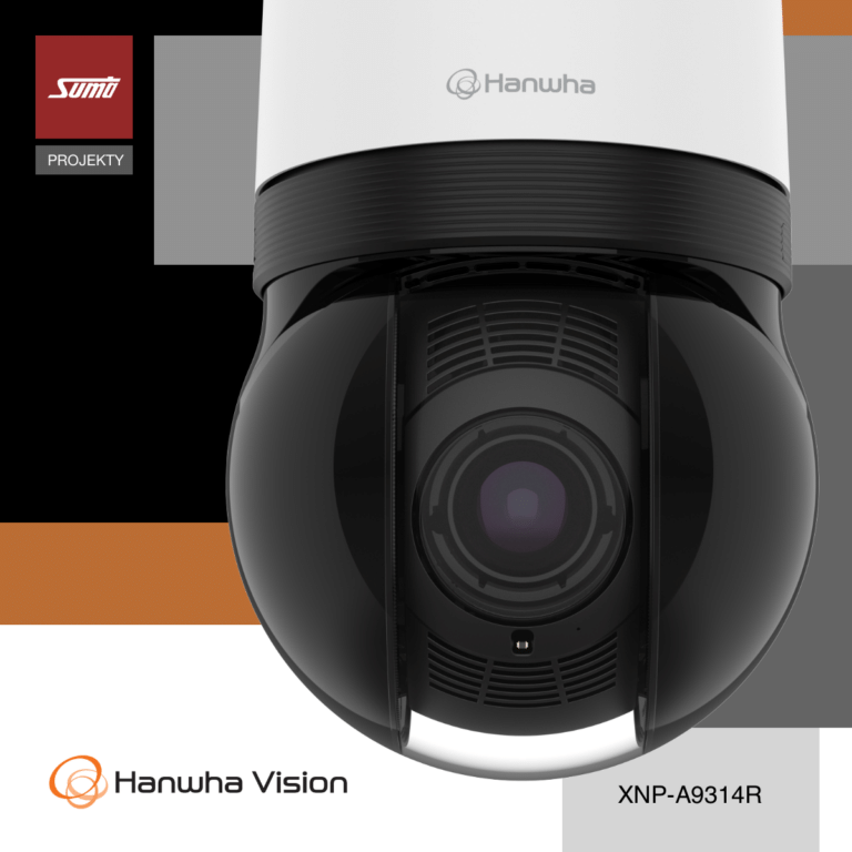 Kamera obrotowa IP PTZ 4K AI – Hanwha Vision XNP-A9314R