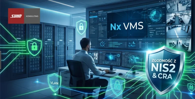 Czas na cyfrową ewolucję Twojego monitoringu. Zmigruj do nowoczesnego systemu Nx VMS z Suma Solutions!