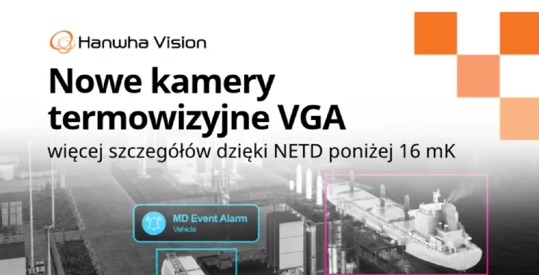 Zaproszenie na webinar Hanwha Vision. Thermal Crossover w ochronie perymetrycznej.